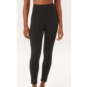 Girlfriend Collective High Rise Compressive Leggings Small Black Activew…